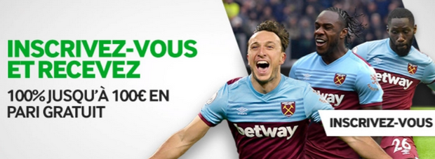 Comment obtenir un bonus de bienvenue sur Betway?